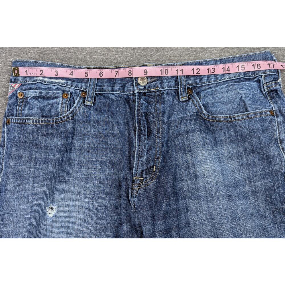 DENIM & SUPPLY Ralph Lauren Mens Jeans - Blue, Slouch, Size 34x32 - Picture 6 of 7